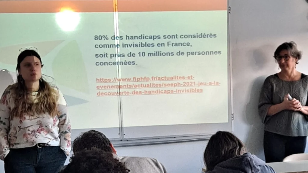 Sensibilisation au handicap invisible
