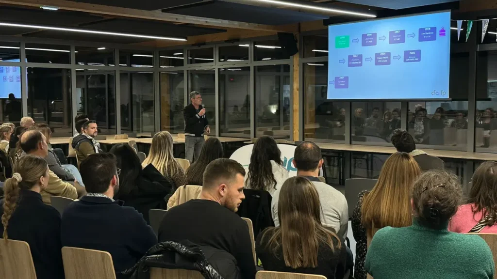 Intervention de Régis Laurand : soirée Alumni du CFA Sup' saint-dominique