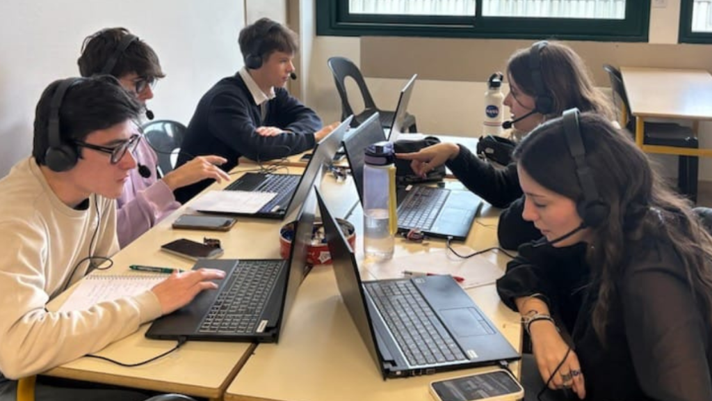 Les étudiants de BTS OL en escape game