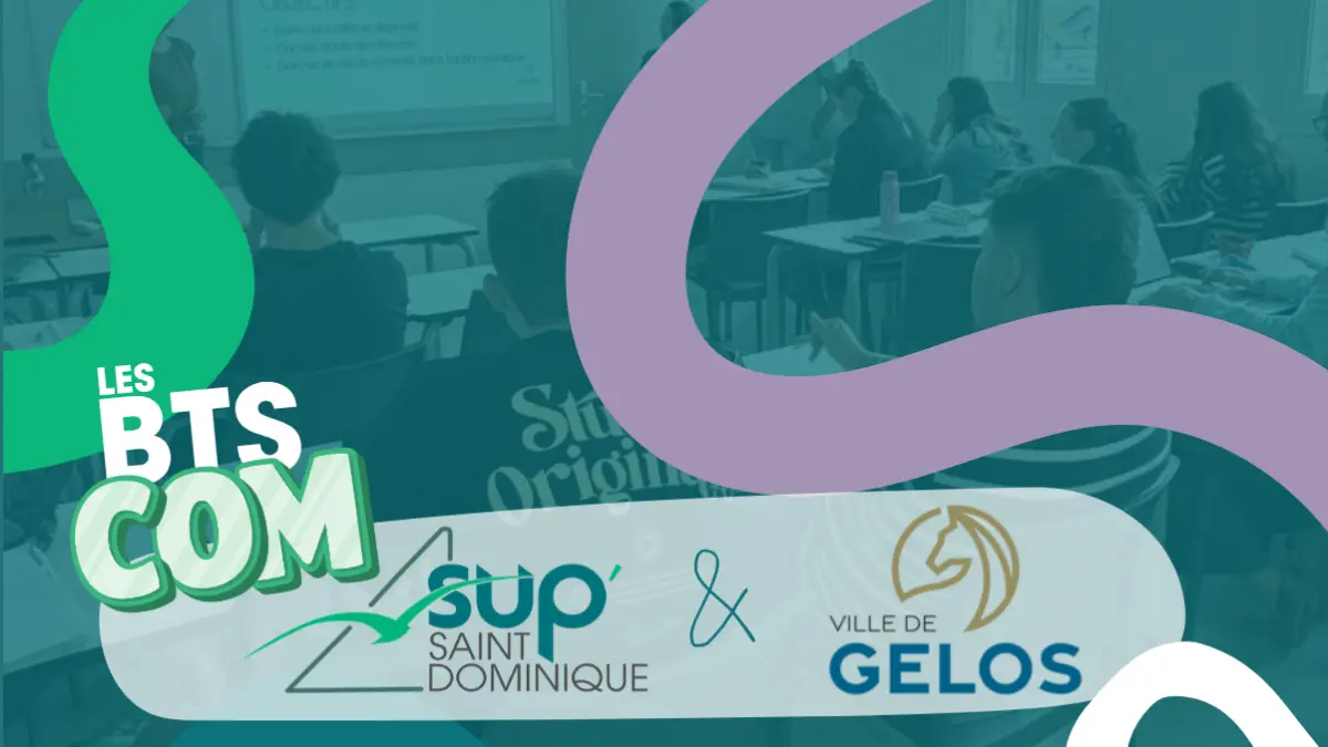 Un partenariat concret entre la Ville de Gelos et les étudiants du BTS Communication